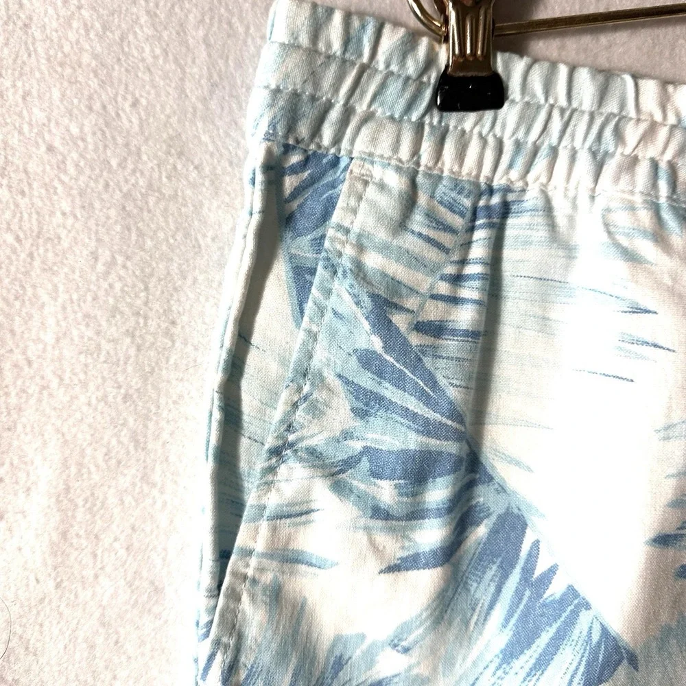 Cubavera‎ Men's XL Linen Palm Frond Drawstring 8